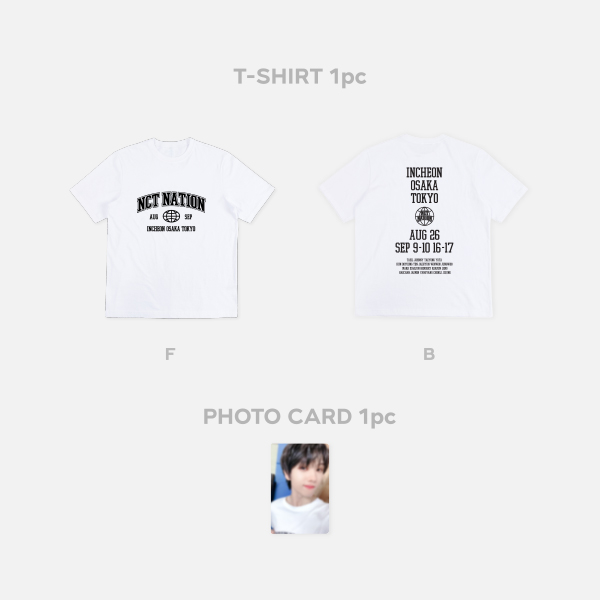 jp.ktown4u.com : NCT - T-SHIRT_NN23 - 2023 NCT CONCERT NCT NATION